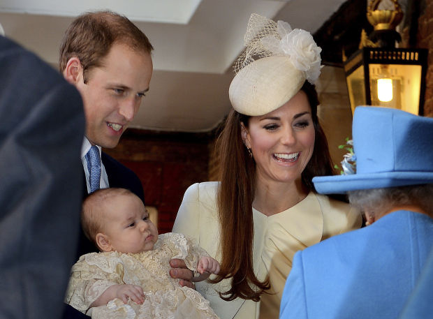 Christening of Britain's Prince George
