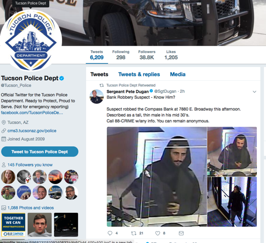 Tucson Twitter feed
