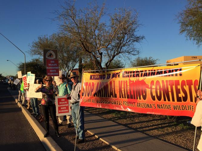 Protest of Predator Masters
