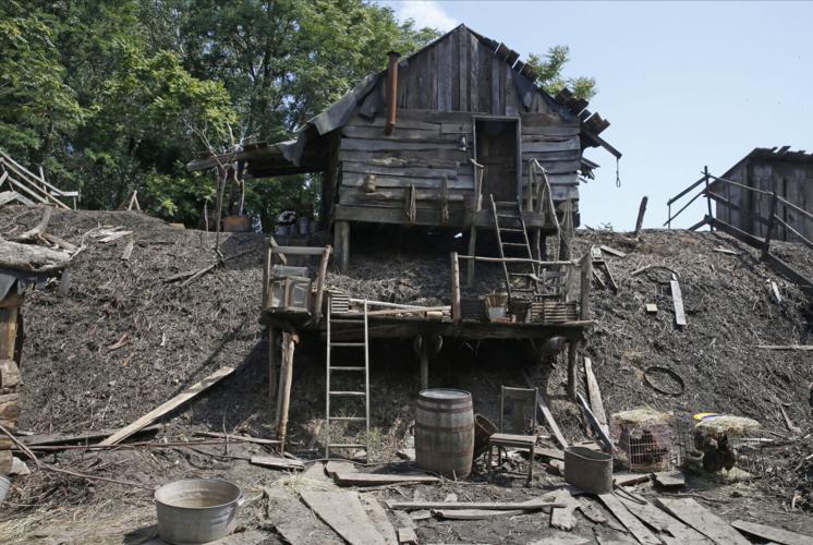 Untitled Cabrini film set (copy) shanty town