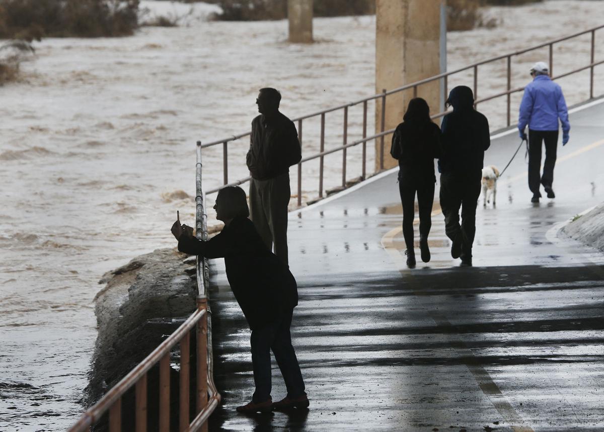 Winter rain in Tucson