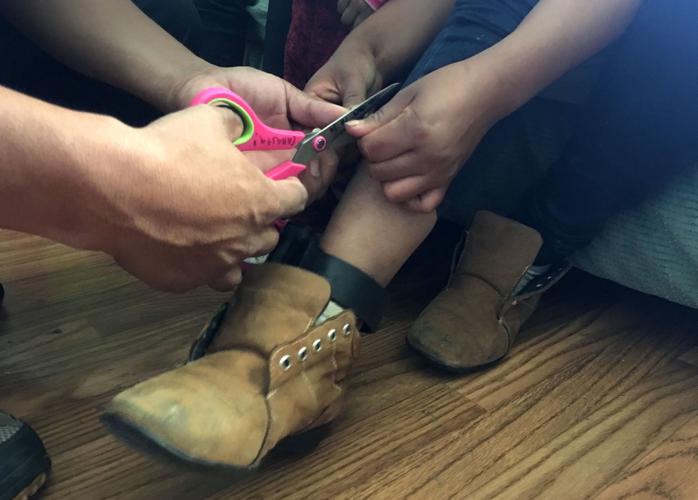 Immigrant shelter in Nogales, Son. (Spanish)