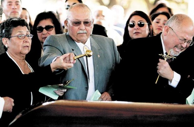 Bishop Moreno's funeral recalls humble, pious man  