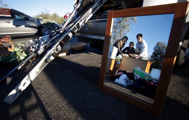 St. Philip's gets kick out of boot sale   
