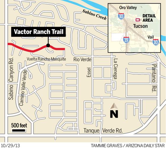 Vactor Ranch Trail map