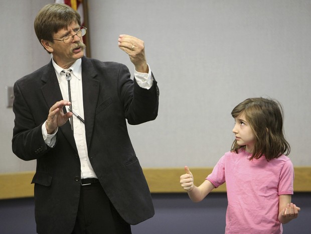 Magic show at Pima County Library