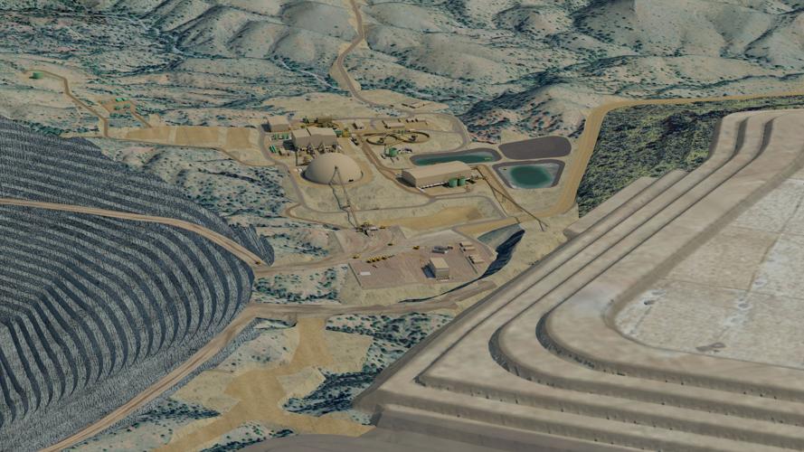 Rendering of Rosemont Mine