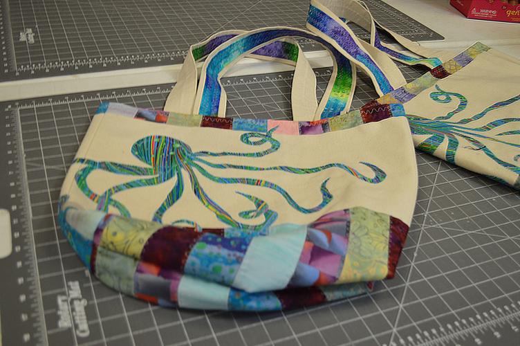 Aviva Divas enjoy camaraderie while sewing for others