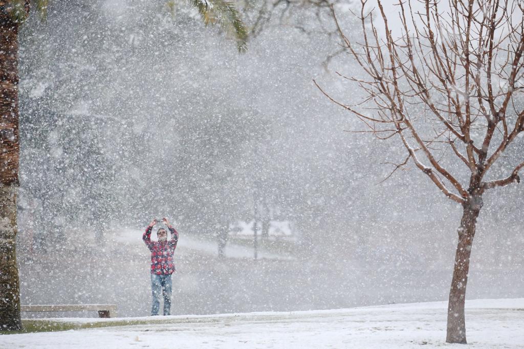 It Snowed On Mount Lemmon Today 75 Photos Of Snowfall In The