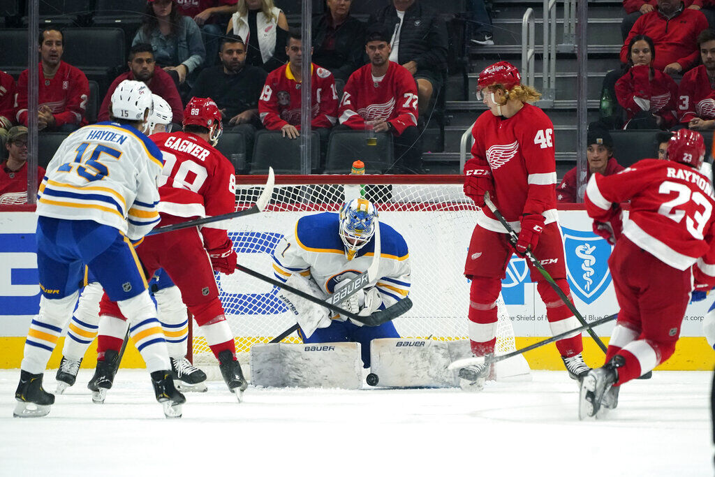 Sabres Red Wings Hockey