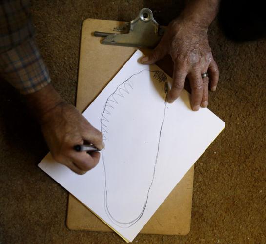 Custom kicks crafted by ol' style maker    