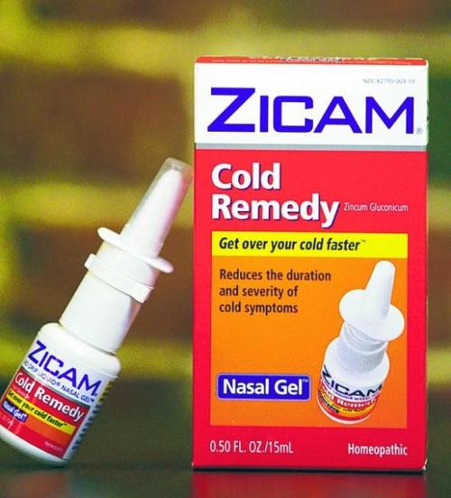 FDA Zinc nasal gel may harm sense of smell
