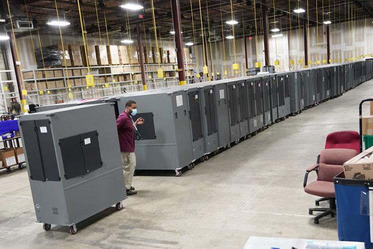 Trump Elections Voting Machines