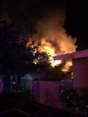 Tuesday morning house fire on the east side