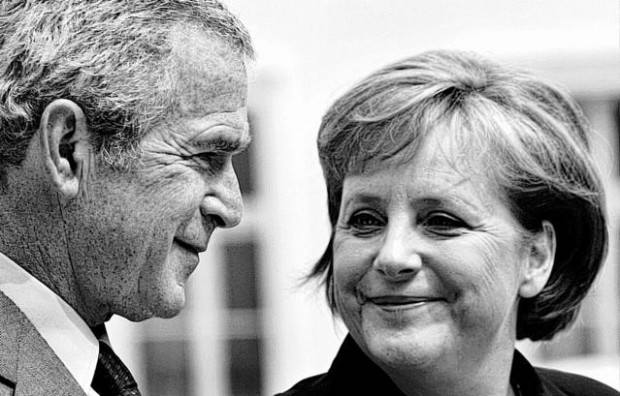Bush working to ease Russia tensions  