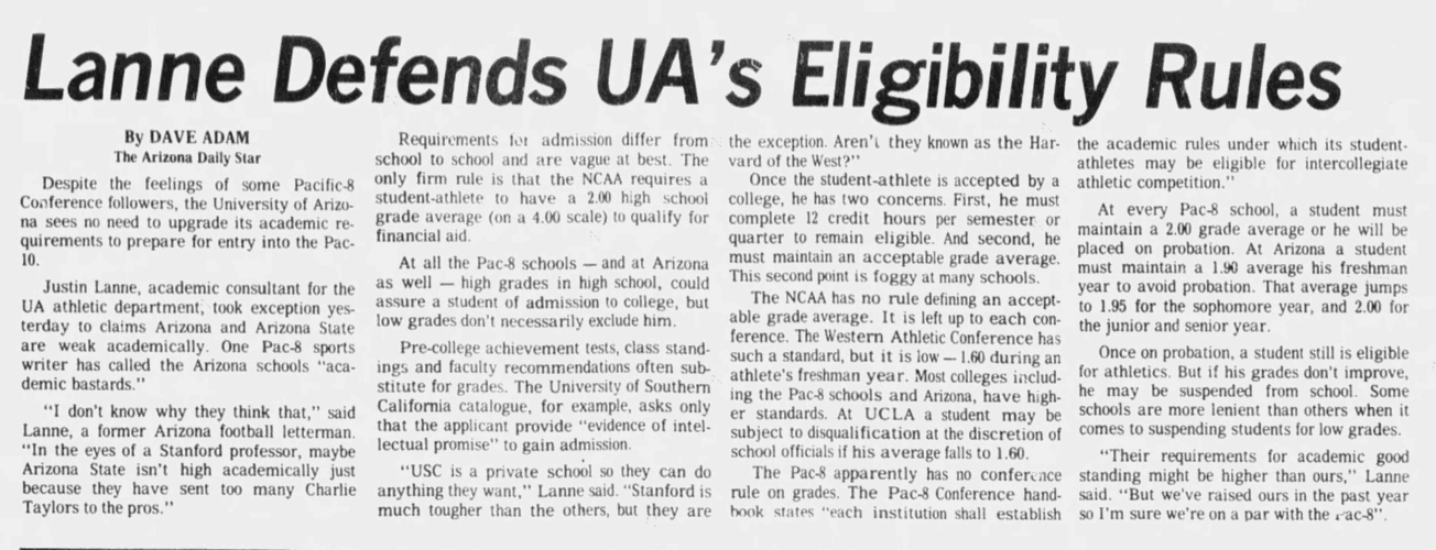 Arizona joins Pac-10 (copy)