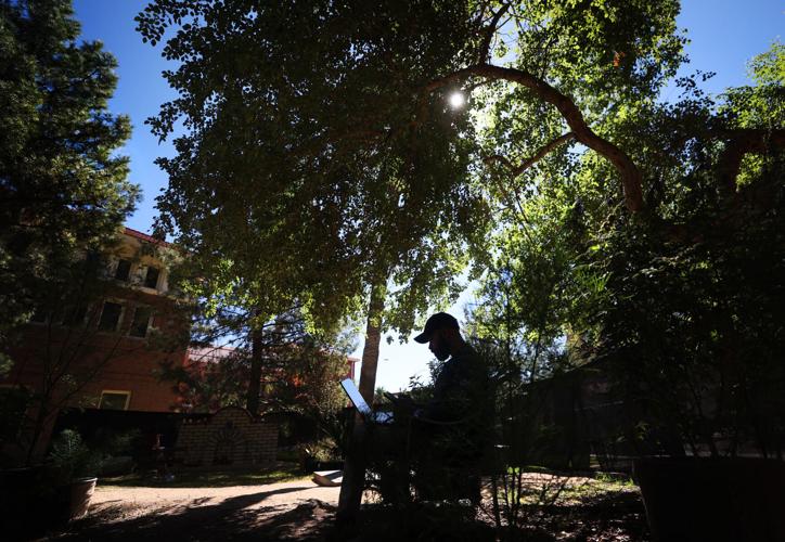 Outdoor installation provides a quiet space on U of A campus