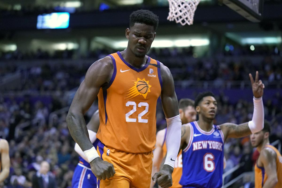 Knicks Suns Basketball