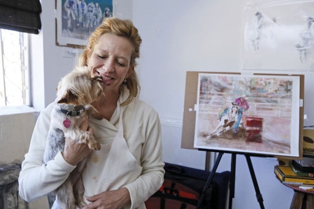 Painter Patricia Redding