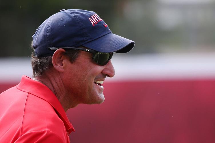 Arizona Wildcats football practice