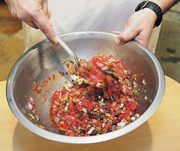Salsa is hot  