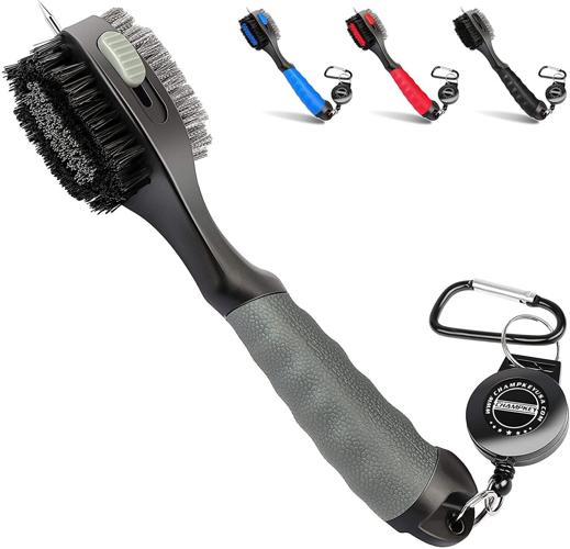 Retractable Golf Club Brush