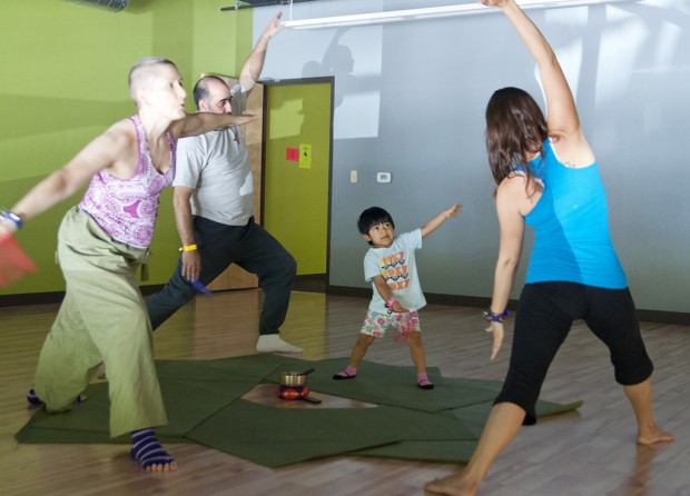 Studio offers yoga for younger set    
