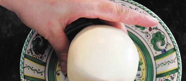 Homemade mozzarella  
