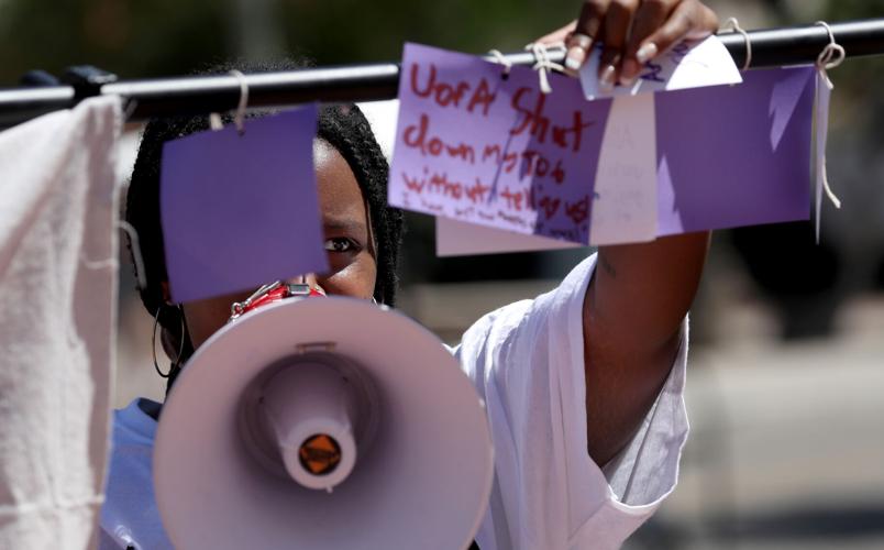 University of Arizona protests