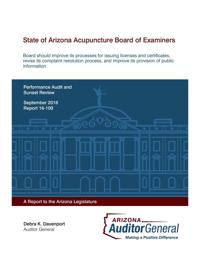 Audit Report: State of Arizona Acupuncture Board of Examiners