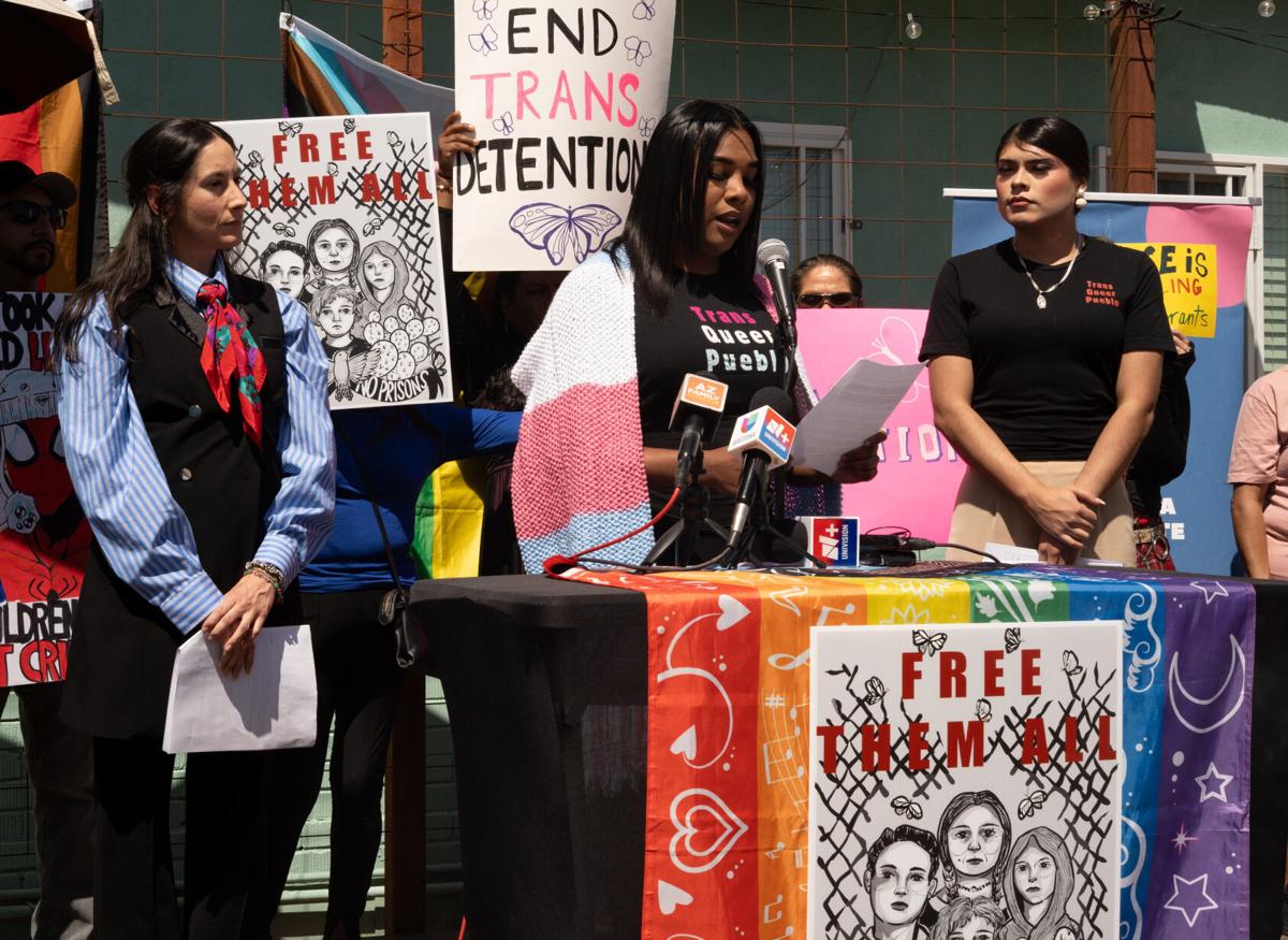 Trans woman said she was held with men at Eloy Detention Center