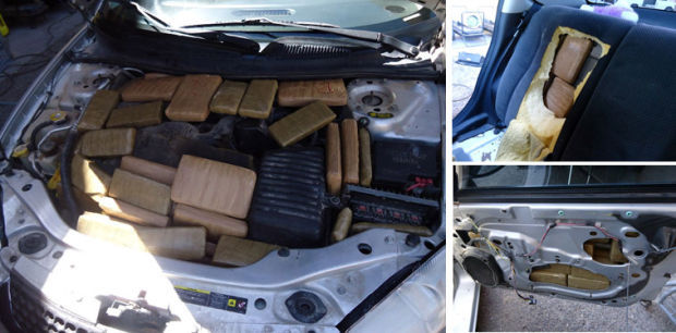 Douglas border officers find 200 pounds of pot in car