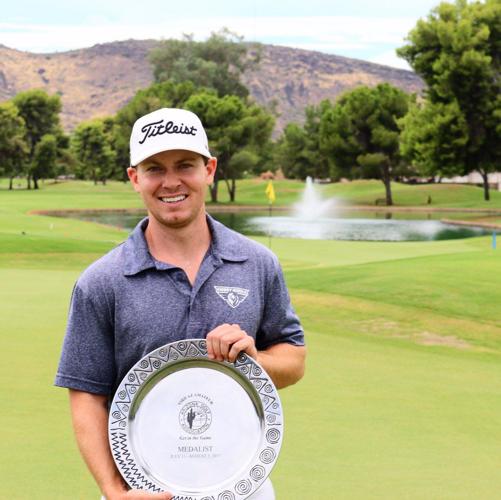 Catalina Foothills grad Christian Muscarello teeing off in golf following pro baseball career