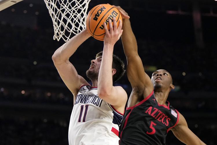 NCAA San Diego St UConn Basketball