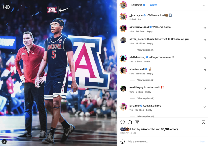 Bryce James Instagram