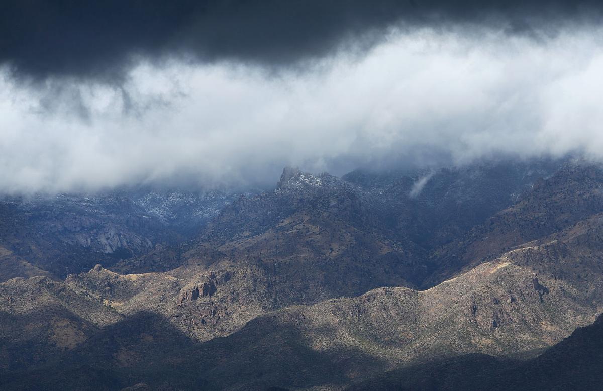 Wintry Tucson weather