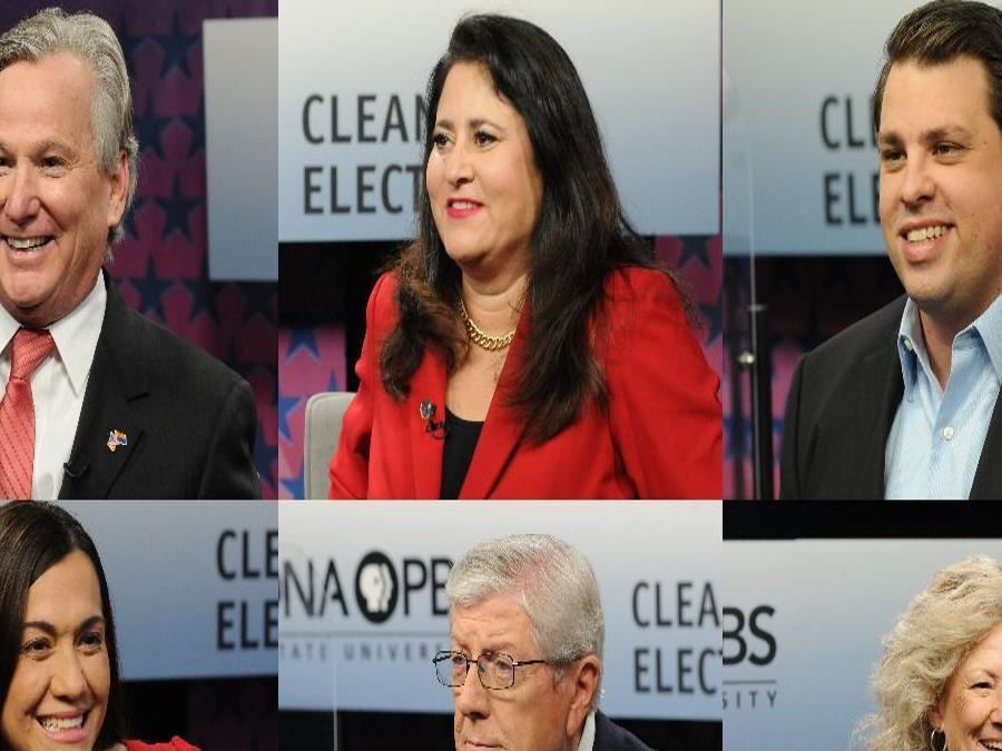 Democrat, two Republicans lead vote for seats on Arizona ...