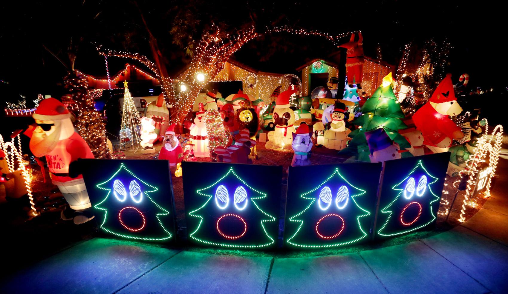 Check out these Christmas lights brightening nights around the Tucson area