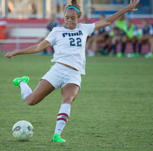 Hunley scores her first NCAA goal