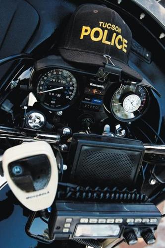 Motorcycle cop feels closer to public on his two wheels  