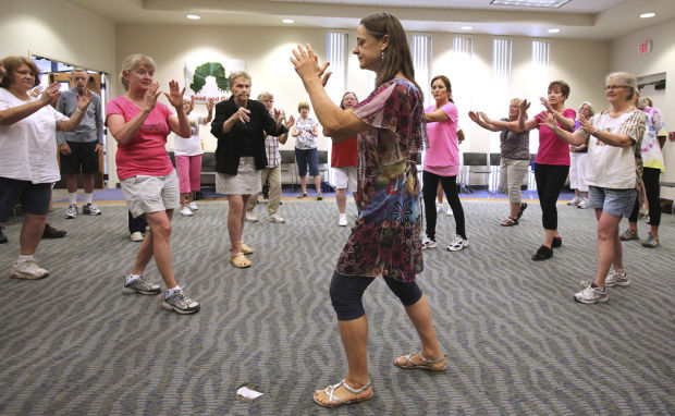 Slowing down with bit of tai chi    