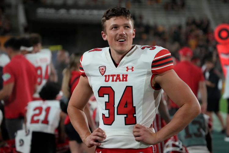 Utah punter Jack Bouwmeester | Nov. 15, 2023