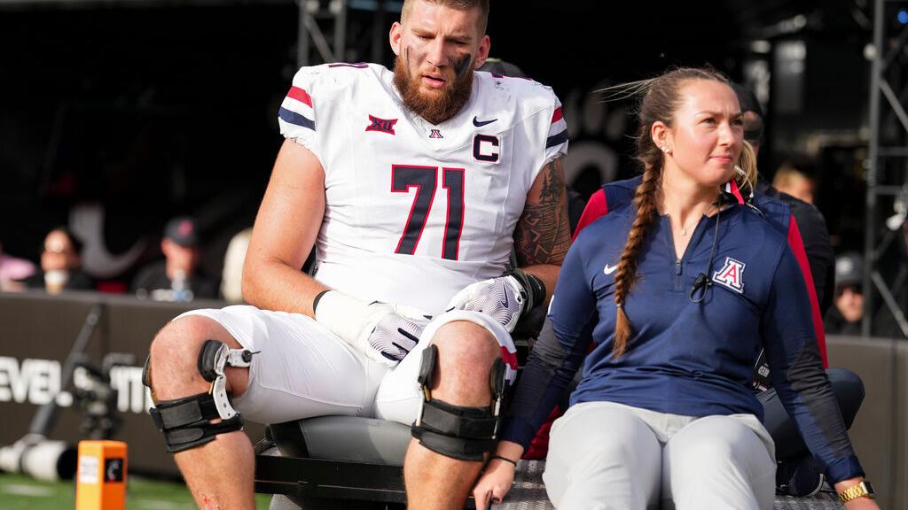 Arizona RT Tristan Bounds, LB Myron Robinson ruled out for the season