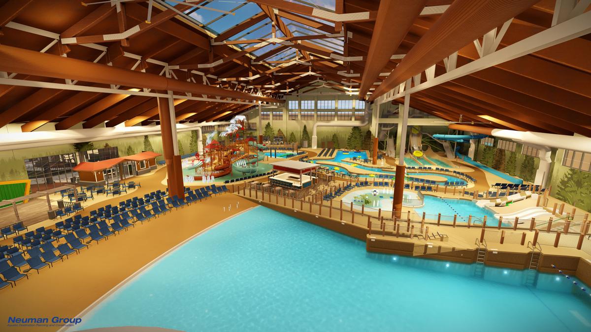 Great Wolf Lodge A Massive Indoor Water Park Resort Just
