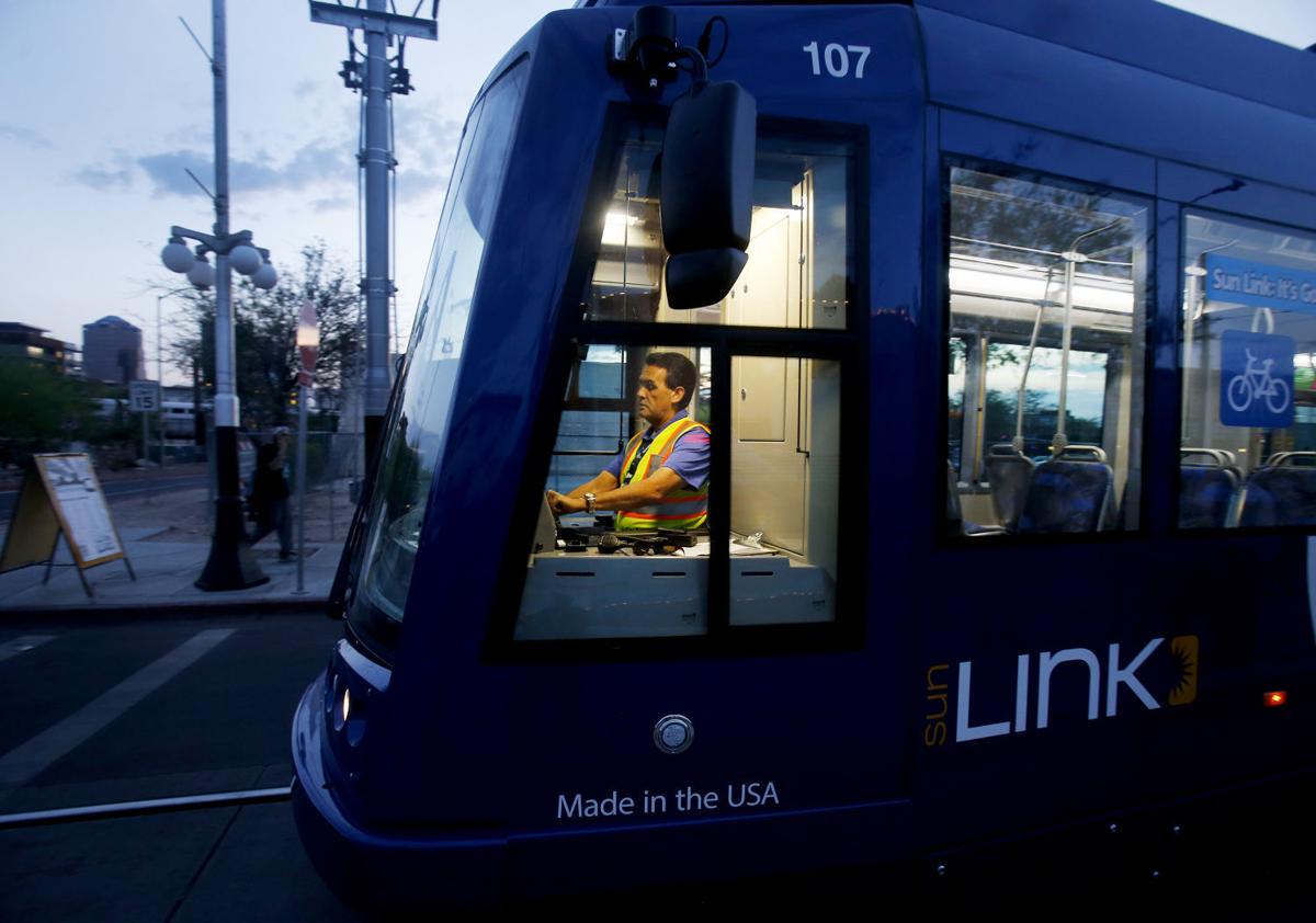 Modern Streetcar evening ride-along