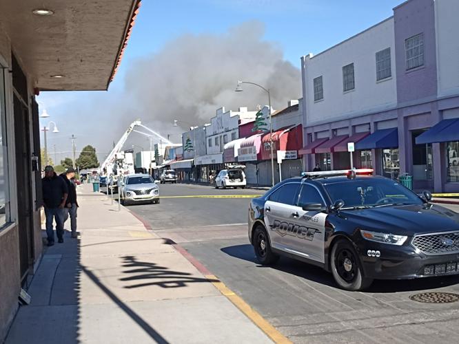 Incendio en Avenida Morley en Nogales