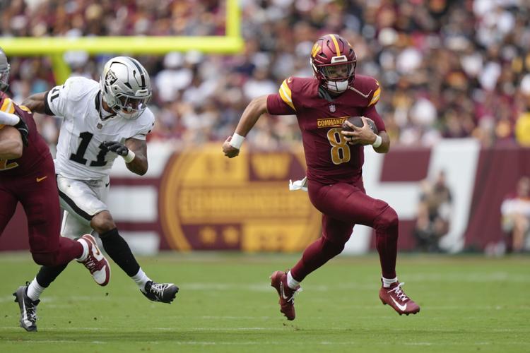 Raiders Commanders Football