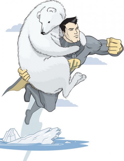 Saving the world from evil  