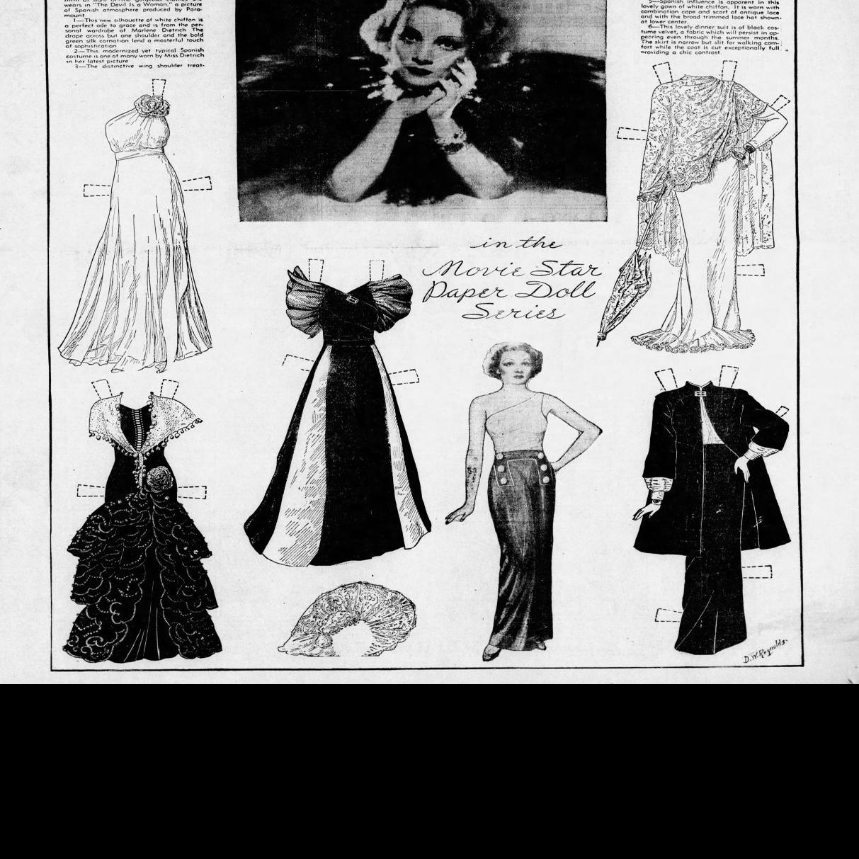 From The Arizona Daily Star Archives Printable Movie Star Paper