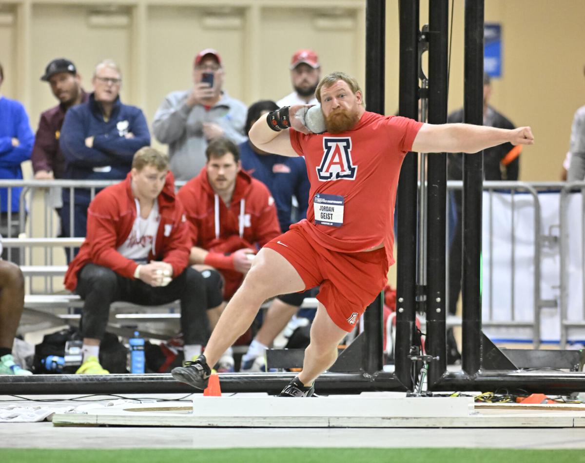 Arizona's Jordan Geist named Pac12 Men's Field Athlete of the Year for